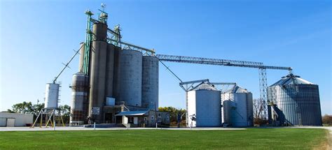 Luckey Farmers Inc. has expanded its grain storage at three locations in the past three years. The latest addition was a 376,000-bushel GSI steel tank (far right) at the Sugar …